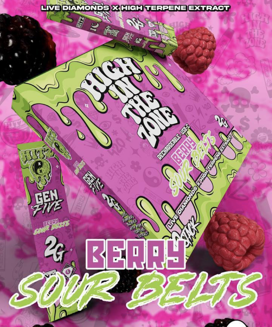 Hitz Berry Sour Belt