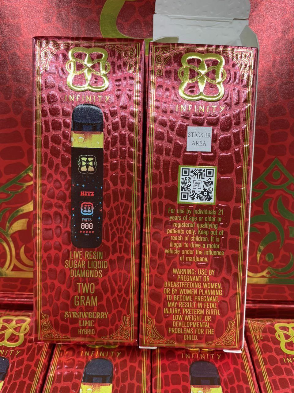 Hitz Infinity Strawberry Lime